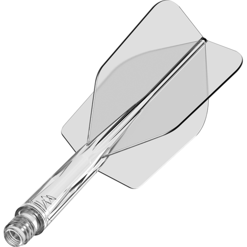 Mission Force 90 – New Moulded Flight & Shaft System -Clear- Slim- Short