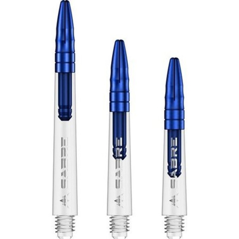 Mission Sabre Shafts – Clear Base / Blue Top