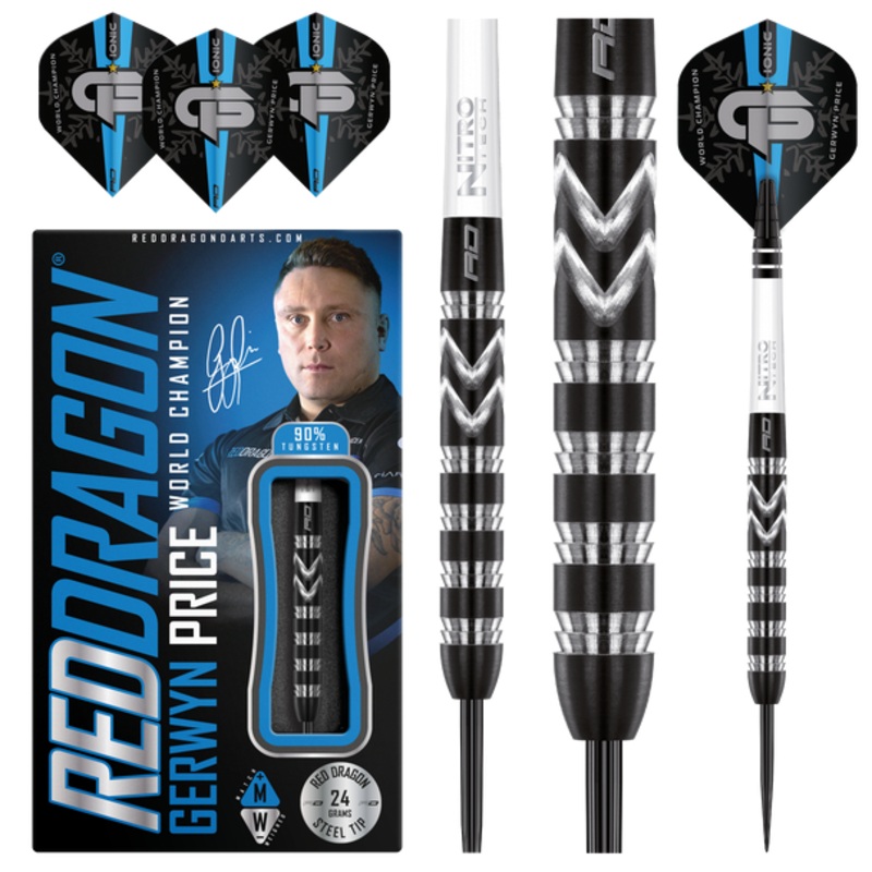 Red Dragon Gerwyn Price World Champion Special Edition 24g Steel Tip