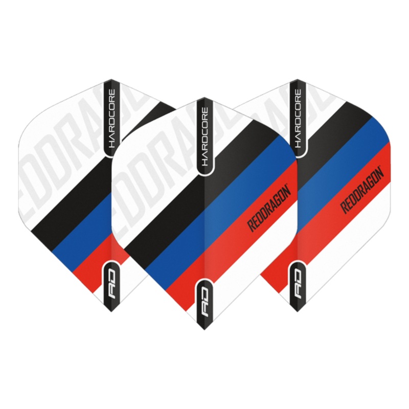 Red Dragon Hardcore Radical Red Dragon Tri-Stripe Standard Flights