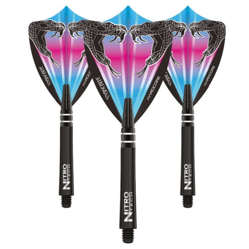 Red Dragon Nitrotech Shaft & Flight Peter Wright Combo (3 sets)