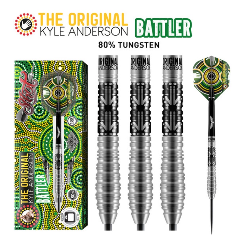 SHOT Kyle Anderson Battler Steel Tip – 80% – 25gm