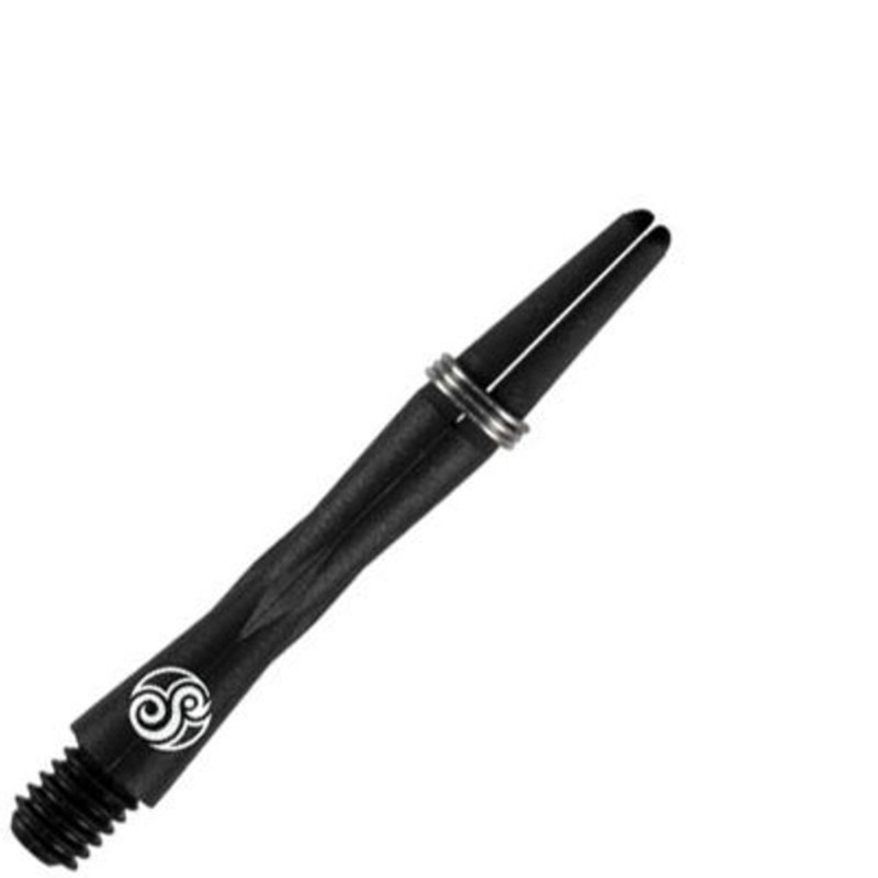 Shot Tao Carbon Dart Shafts With Spring Rings  – Short