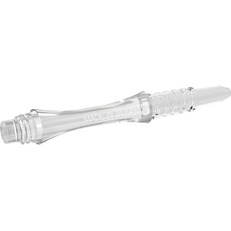 Target 8 Flight Slim Clear 19mm Fixed Shaft