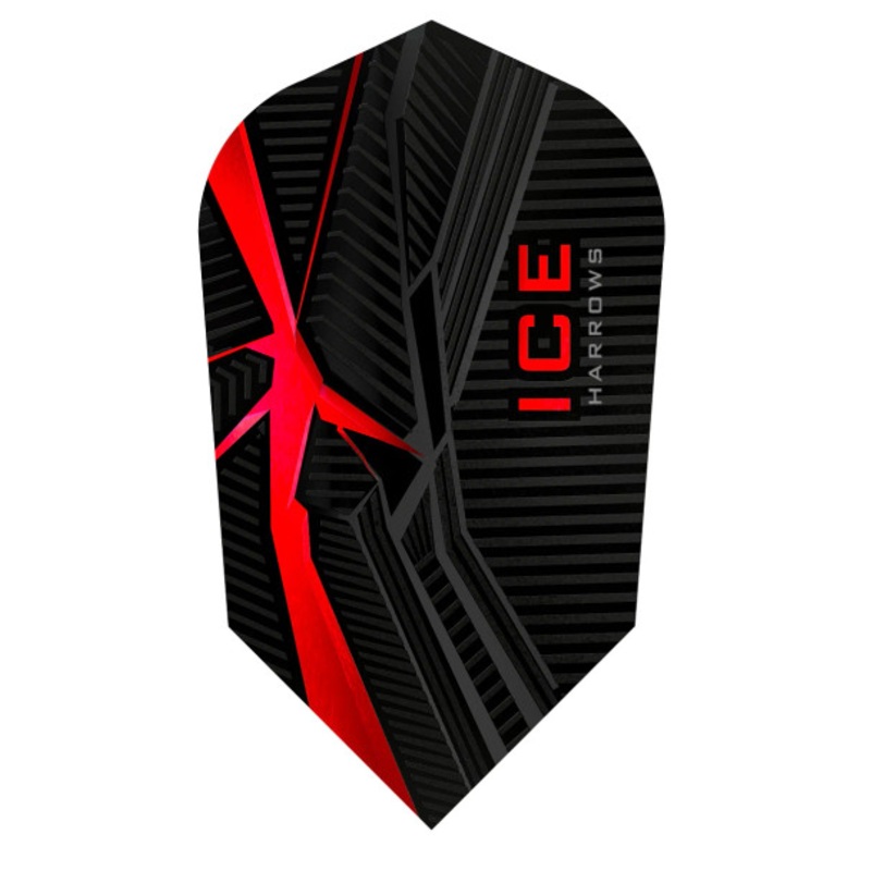 5 sets Harrows ICE Slim – Red/Black