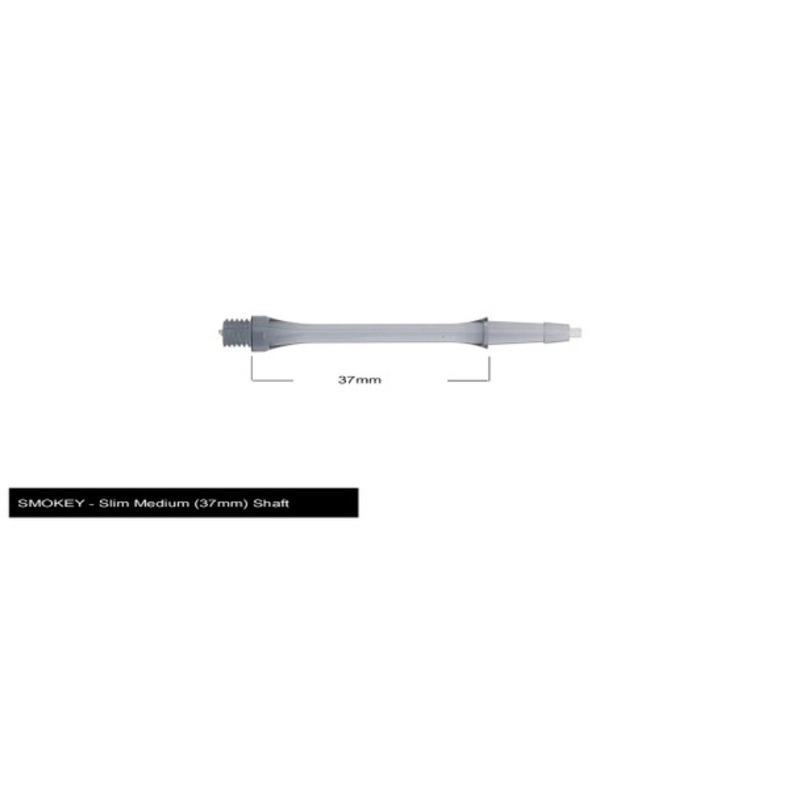 Harrows Clic Slim Medium 2ba Shafts – Smokey
