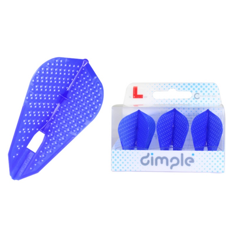 L-Style Flight Z L9d Dimpled Champagne Flights – Blue