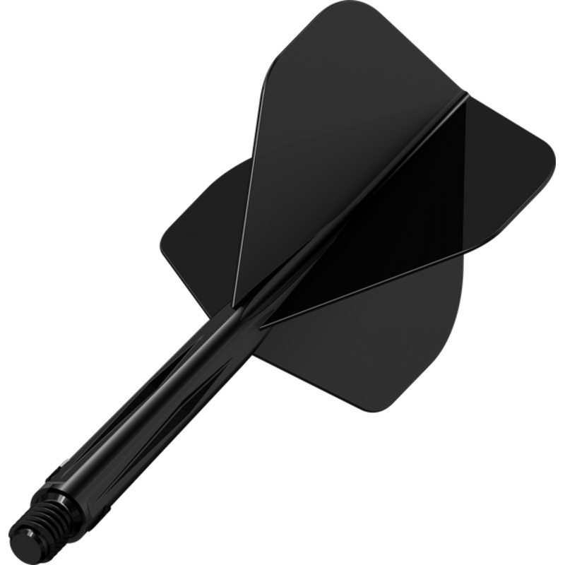 Mission Force 90 – New Moulded Flight & Shaft System – Black – Standard No2 Medium