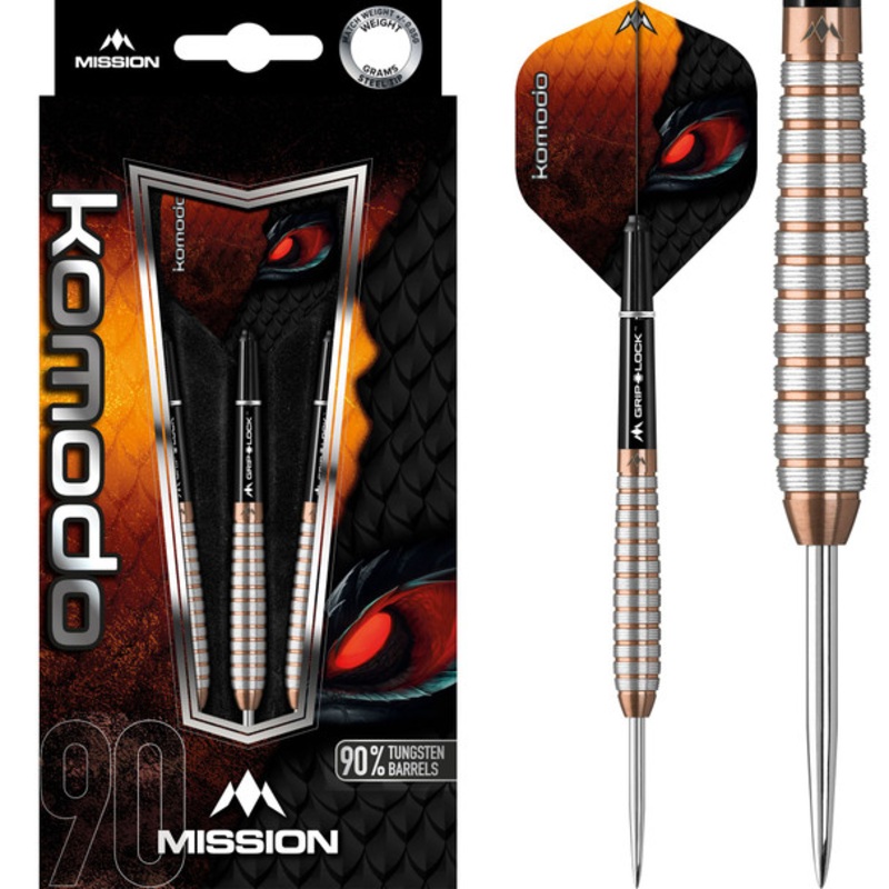 Mission Komodo GX M2 – Steel Tip – 25g