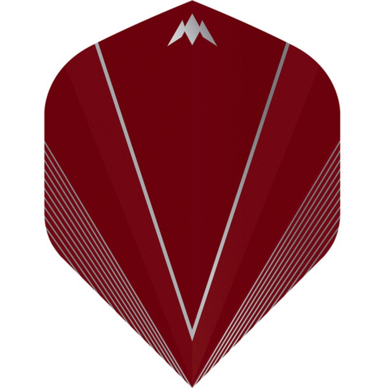 Mission Shades Flights – 100 Micron – No6 (Small Standard) – Std – Red