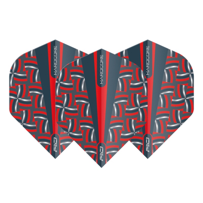 Red Dragon Hardcore Radical Red Rope Print Standard Flights