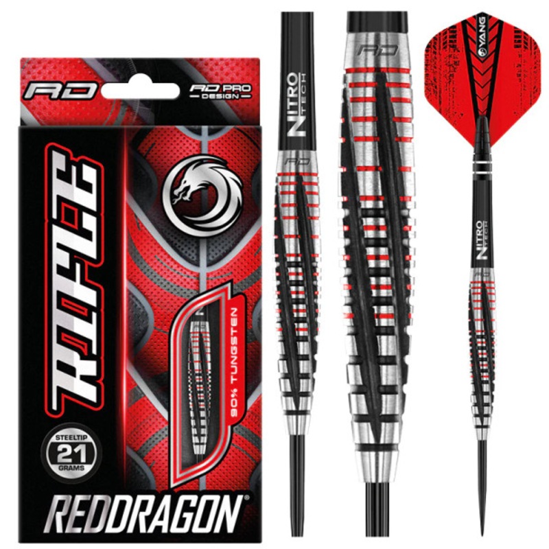 Red Dragon Rifle 21g Steel Tip