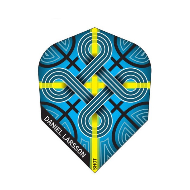 Shot Daniel Larsson Flight Set- Small Standard