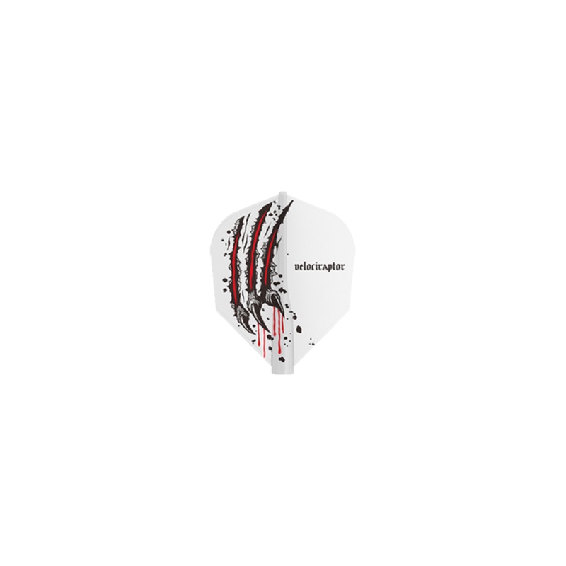 Target 8 Flight No.6 (Small Standard) George Nishitani – White Velociraptor