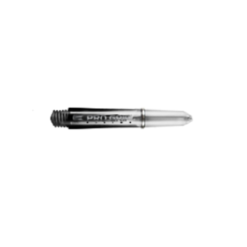 Target Pro Grip Vision Shafts – Clear Black Short