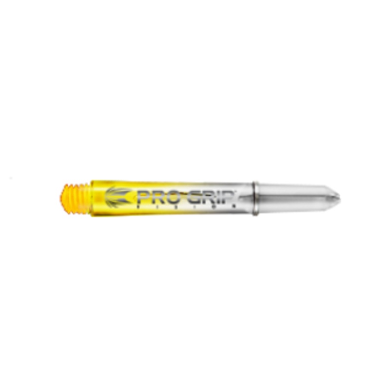 Target Pro Grip Vision Shafts – Clear Yellow Intermediate