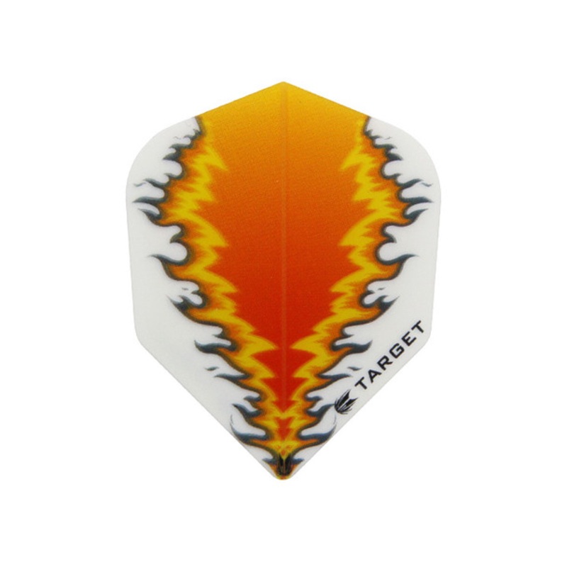 Target Vision White Yellow Mirror Flame – Shape