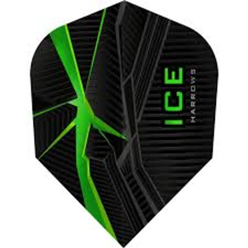 5 sets Harrows ICE Standard – Green/Black