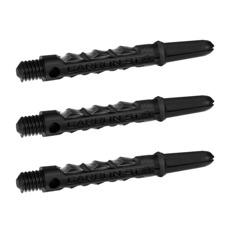 Harrows Carbon ST Intermediate (Midi) Shaft – Black / Black