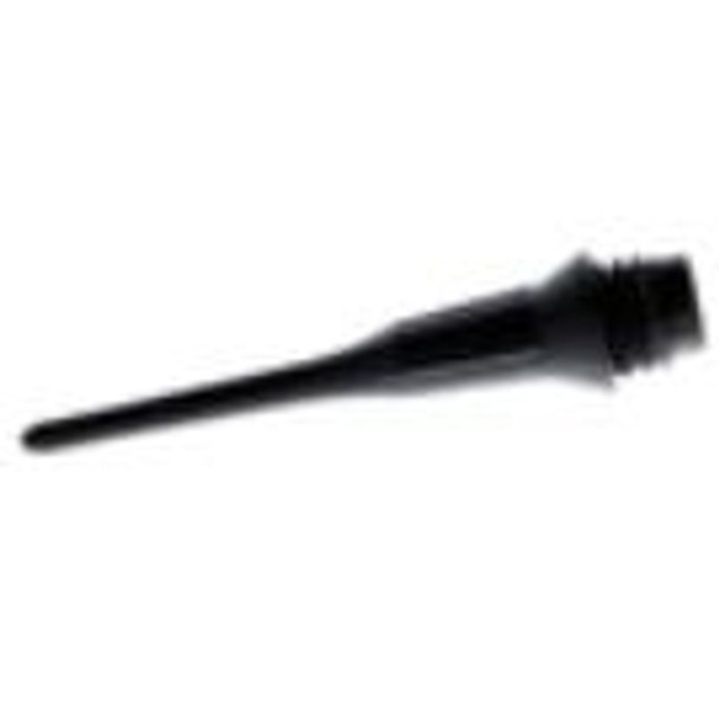 L-Style Bar Lip Soft Tips -1/4″ – Black