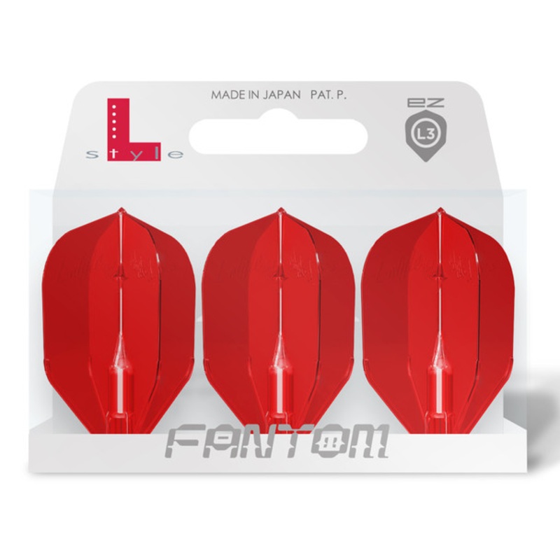L-style Fantom Dart Flights -L3 EZ Red