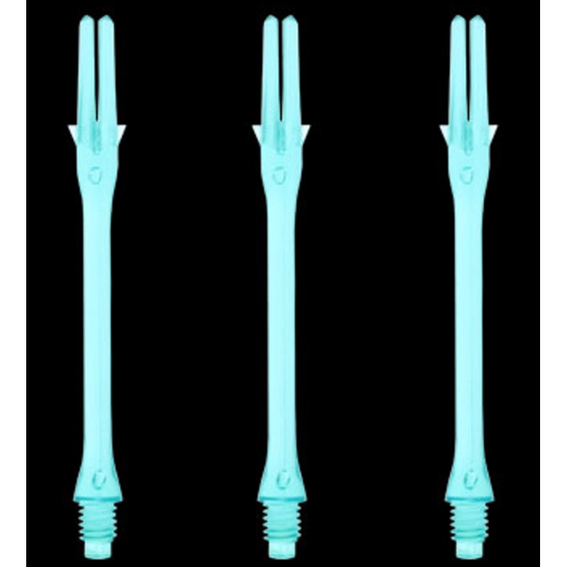 L-Style L-Shaft Slim Locked Clear Emerald Shafts – 440