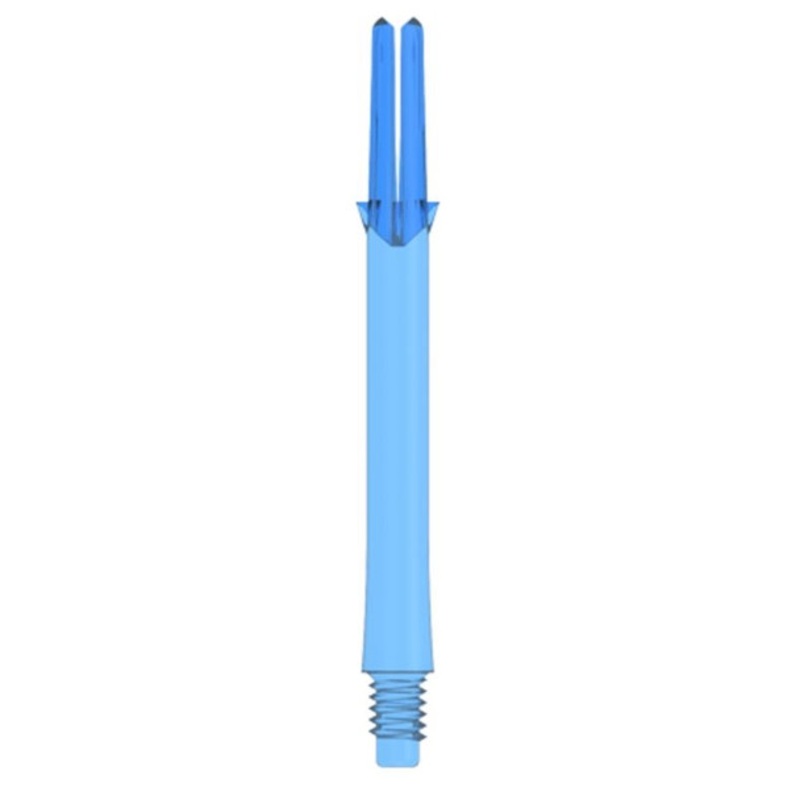 L-Style L-Shaft Straight Locked Clear Blue Dart Shafts – 330