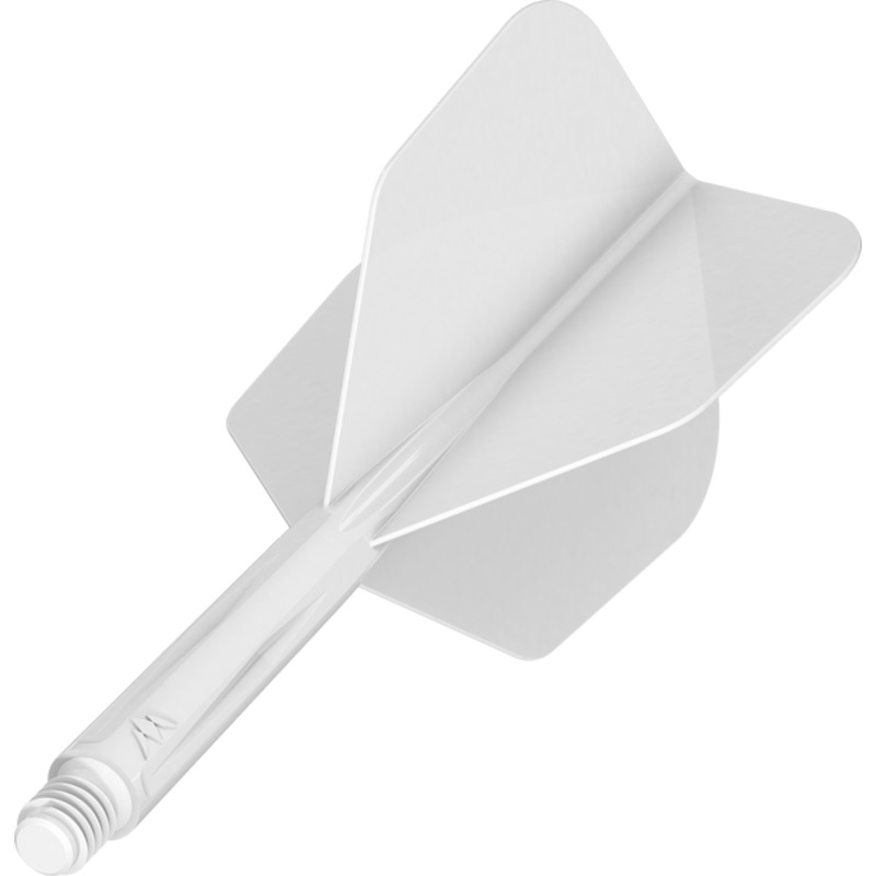 Mission Force 90 – New Moulded Flight & Shaft System -White- Standard No6-Tweenie
