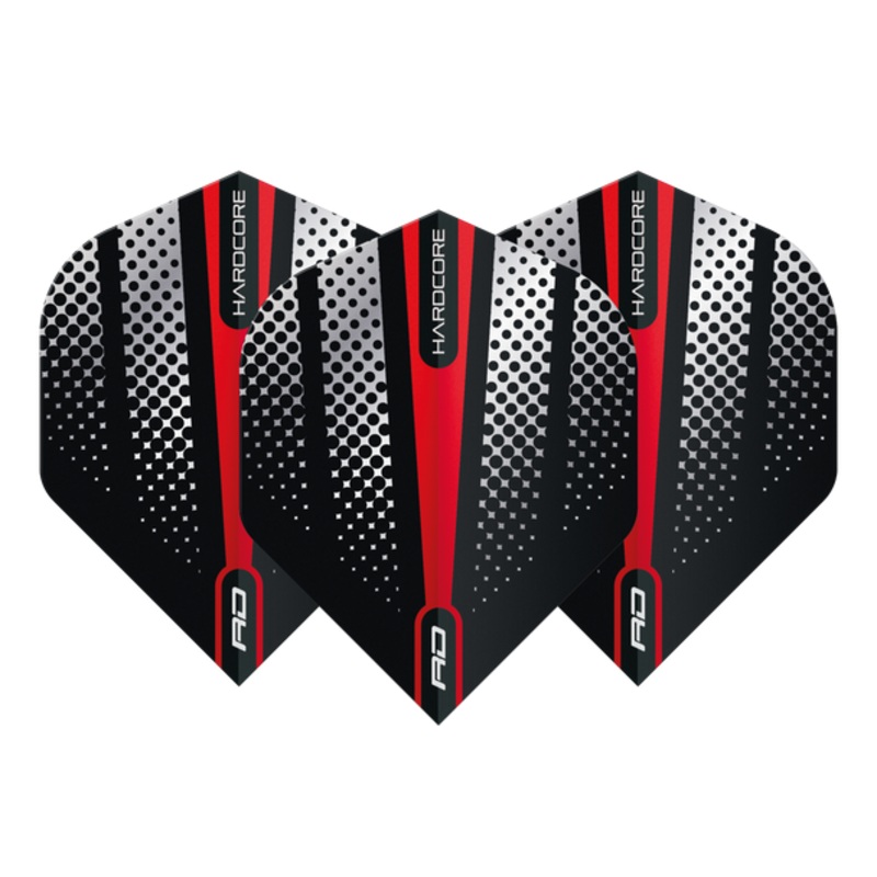 Red Dragon Hardcore Radical Red Flash Standard Flights