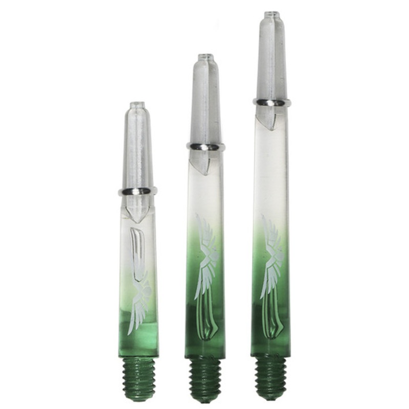 SHOT! Eagle Claw Shafts (In Between) -Clear Green