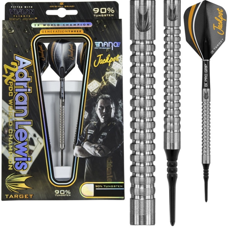 Target Adrian Lewis Gen 3 2ba Soft Tip – 19g