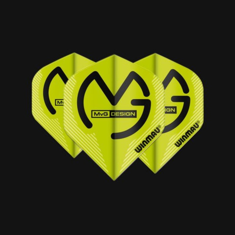 Winmau MvG Mega Standard Flights – No2 (Standard) – Green