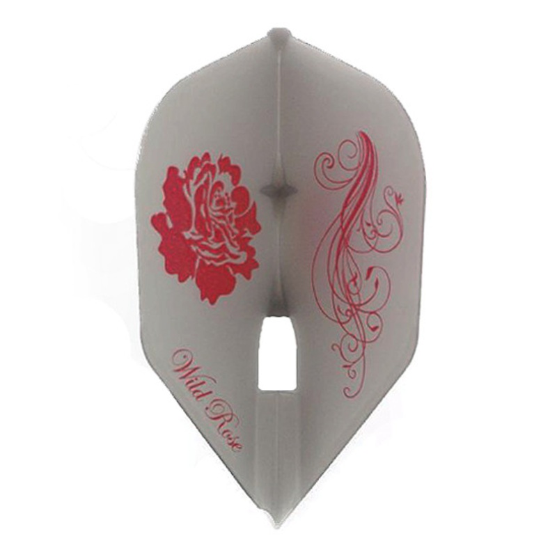 Cindy Pardy “Wild Rose” Clear Black L-Style Standard L1c Champagne Flights