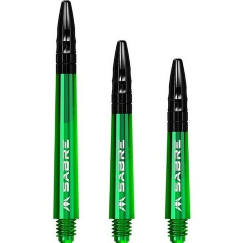 Mission Sabre Shafts – Green Base / Black Top