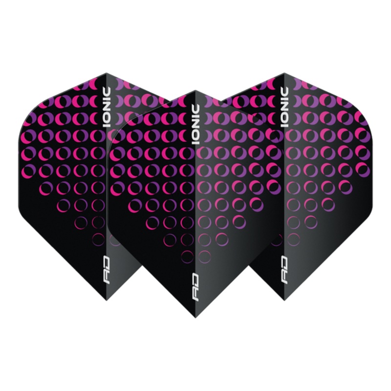 Red Dragon Hardcore Ionic Pink Circles Standard Flights