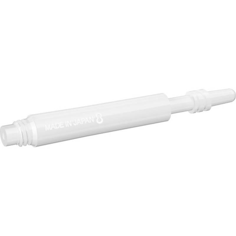 Target 8 Flight Spinning Shaft Intermediate  + White (29.5mm)