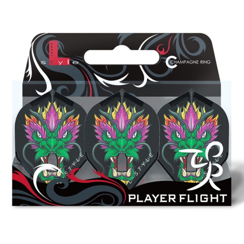 L-style L1c Pro Jules Van Dongen “The Dutch Dragon” Black Signature Champagne Flights