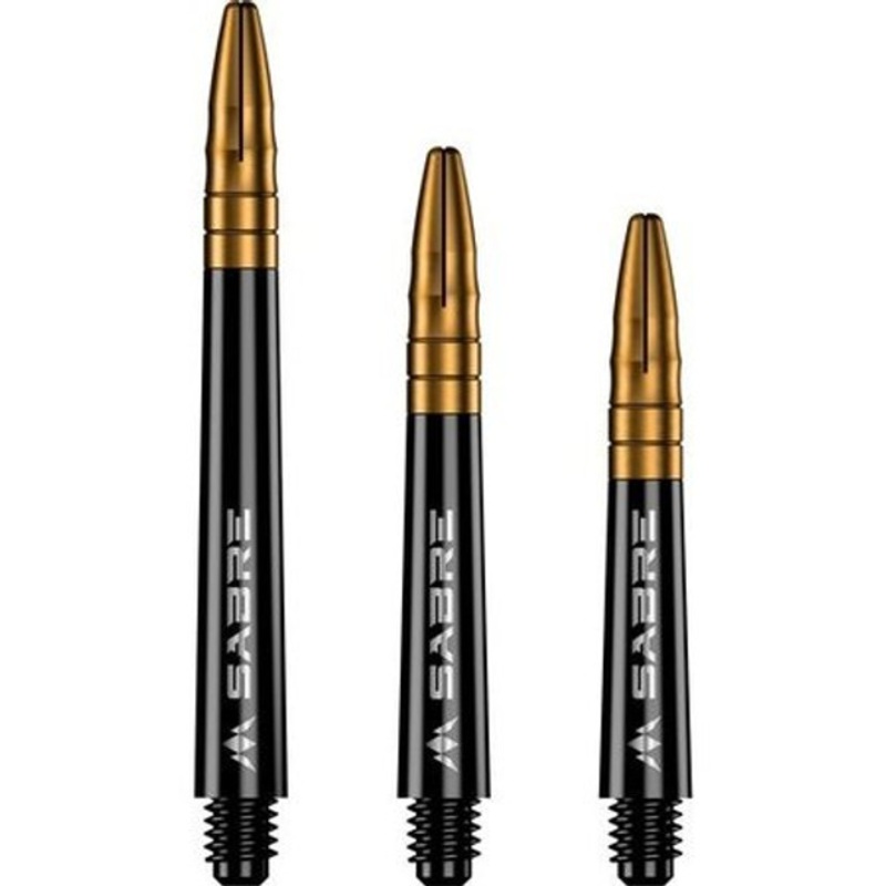 Mission Sabre Shafts – Black Base / Gold Top