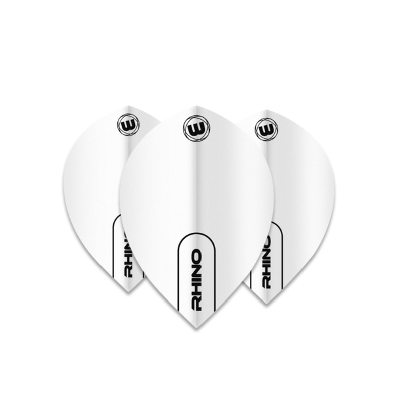 Winmau Rhino Pear Flight – White