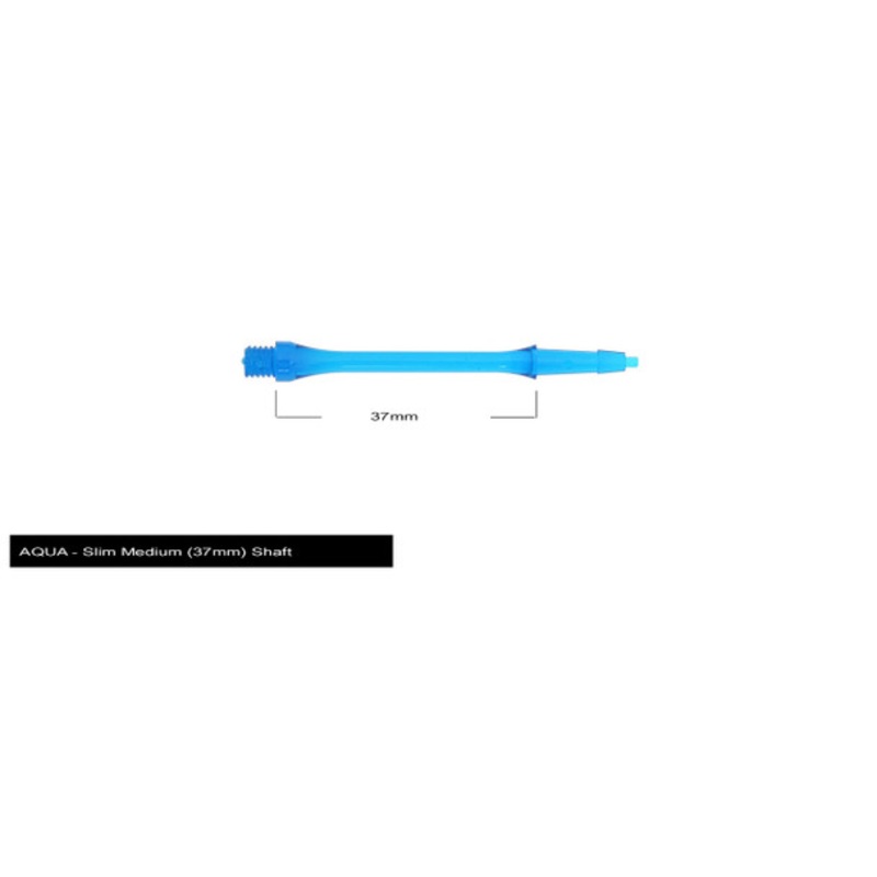 Harrows Clic Slim Medium 2ba Shafts – Aqua