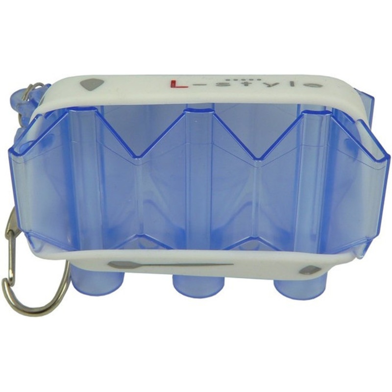L-Style Krystal Flight Case – Clear Blue