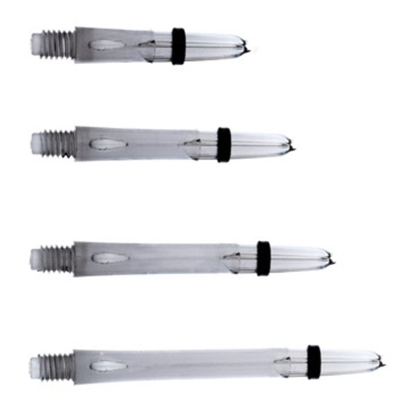 L-Style Laro Nylon Shafts – Clear Black, InBetween