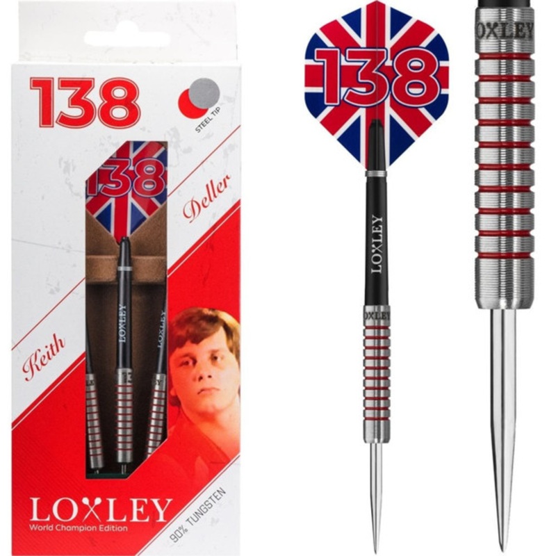Loxley Keith Deller 90% Tungsten Steel Tip – 21g Discontinued