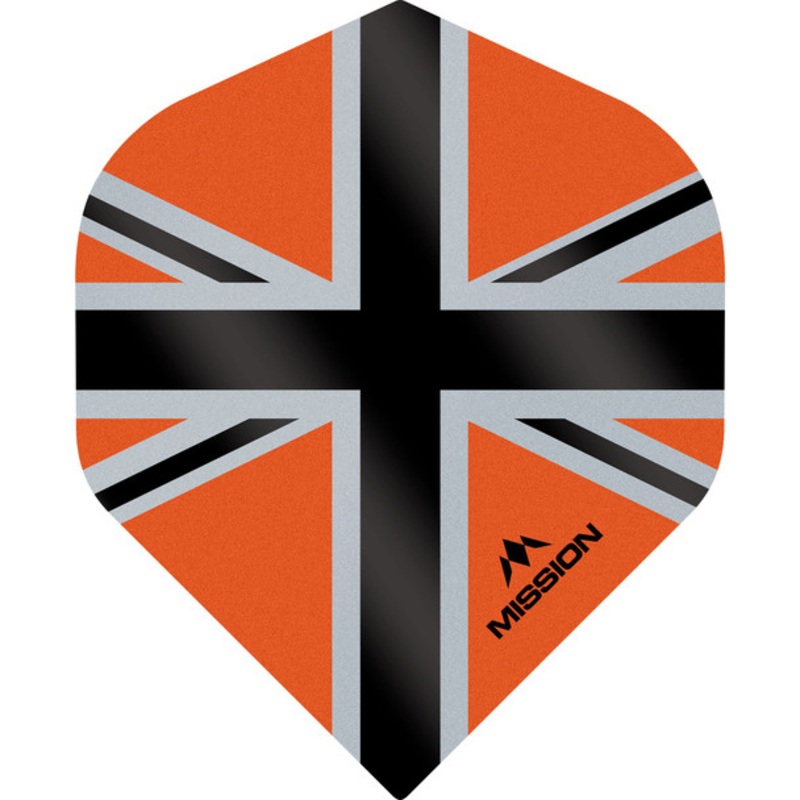 Mission – Alliance-X – Union Jack Flights – No2 (Standard) – 100 Micron – Orange with Black