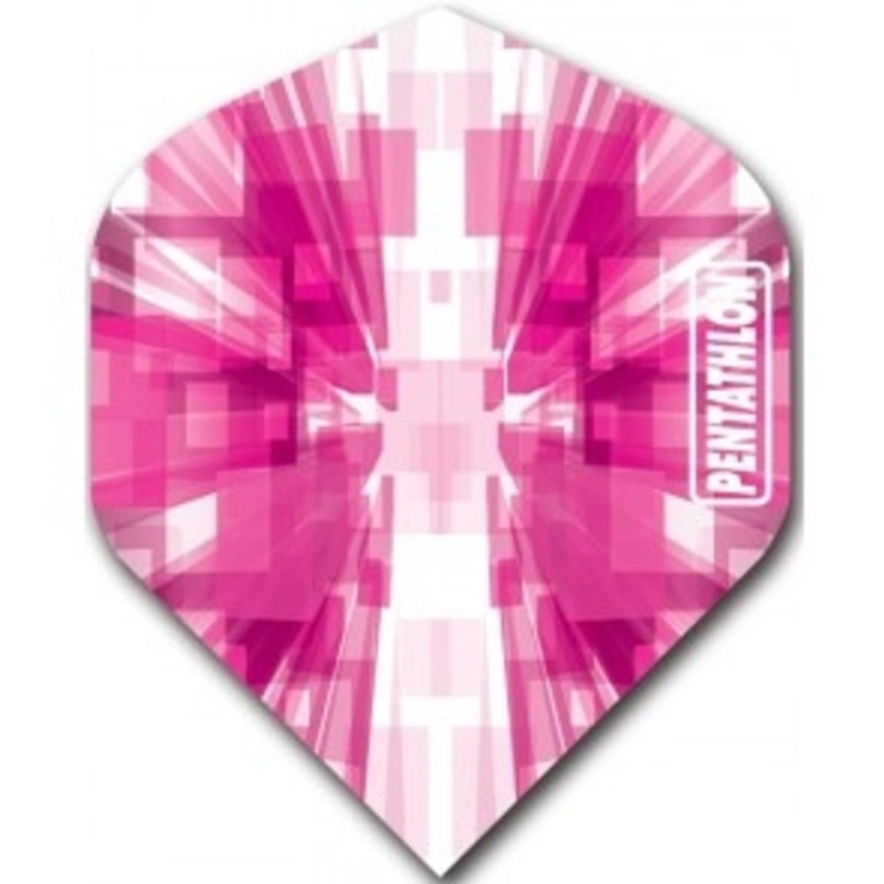 Pentathlon “Burst” Standard Flights – Pink