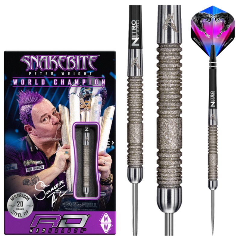 Red Dragon Peter Wright Euro 11 Element 20g Steel Tip