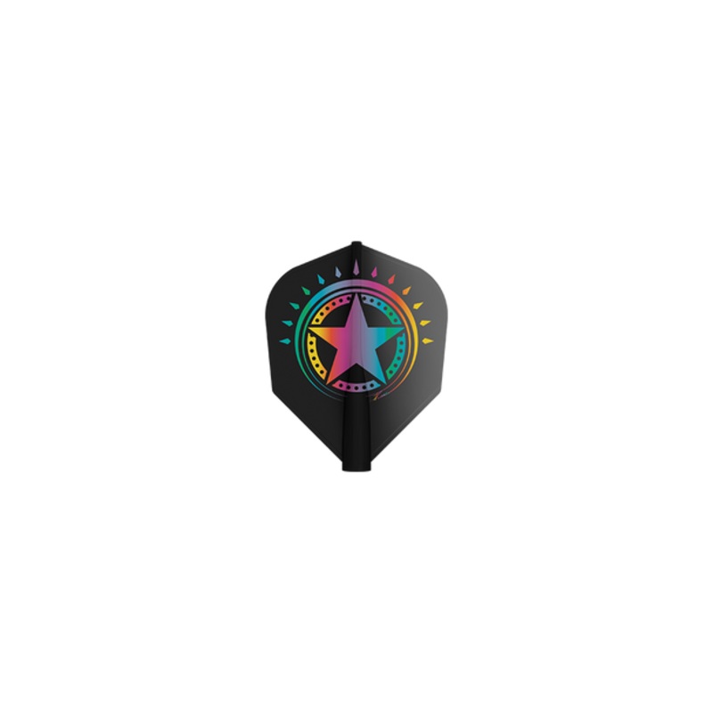 Target 8 Flight No.6 (Small Standard) Kaori Tanokuchi – Black – Star