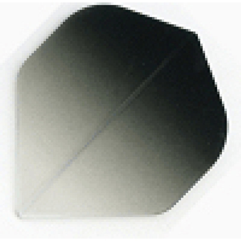 Vignette Poly Standard Flights V2 – Clear to Black