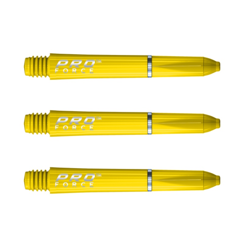 Winmau Pro-Force Shafts Yellow – Short