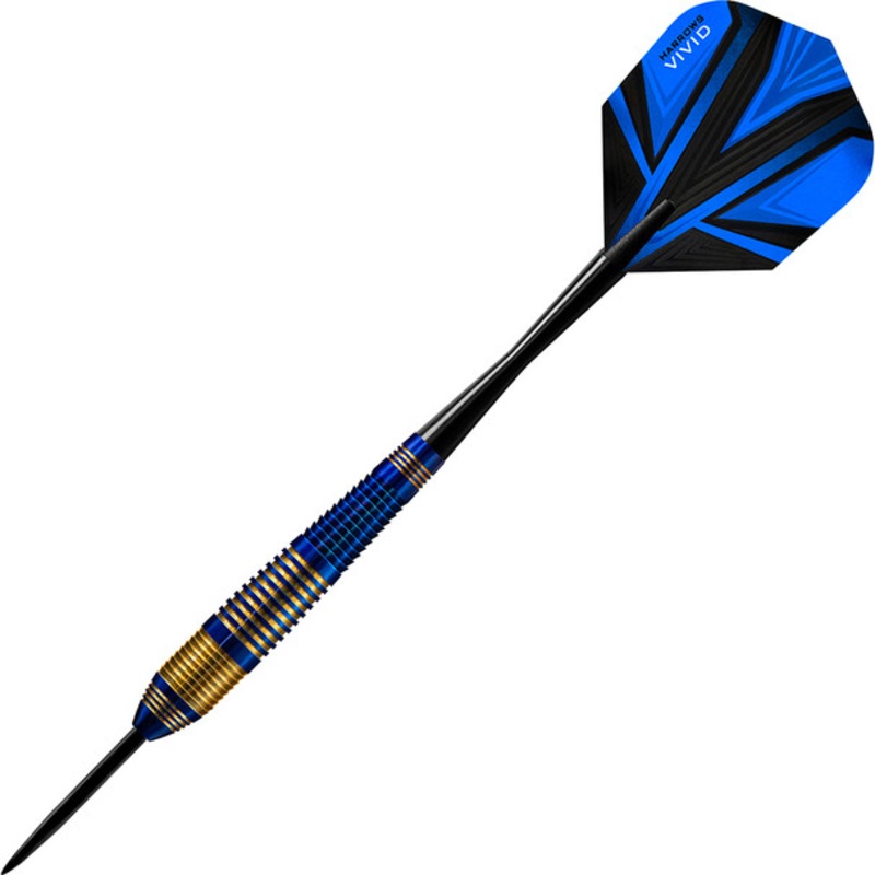 Harrows Vivid Steel Tip  – Blue 23gm